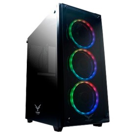 Gabinete NACEB PLAYER ATX RGB Negro