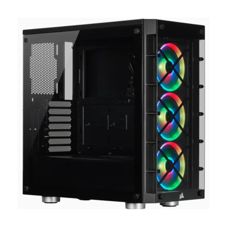 Gabinete Corsair iCUE 465X ATX RGB Negro