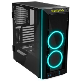 Gabinete GAMDIAS TALOS M1A ATX RGB Negro