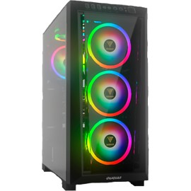 Gabinete GAMDIAS M1 ELITE ATX RGB Negro