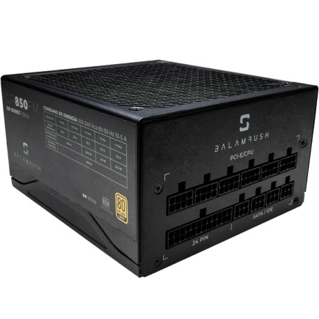 Fuente de Poder BALAM RUSH 850W Gold Modular