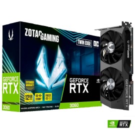 Tarjeta de Video RTX 3060 ZOTAC Twin Edge...