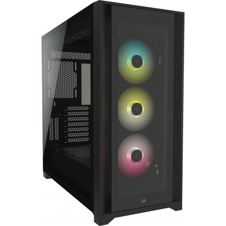 GABINETE CORSAIR ATX semitorre con cristal...