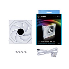 Ventilador TL120 LCD Blanco