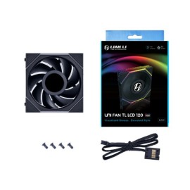 Ventilador TL120 LCD Negro