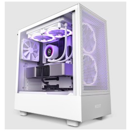 Gabinete NZXT H5 Flow Blanco Micro-ATX-EATX